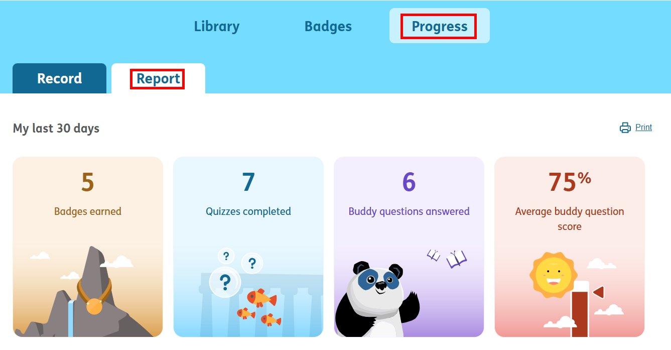 Progress Report